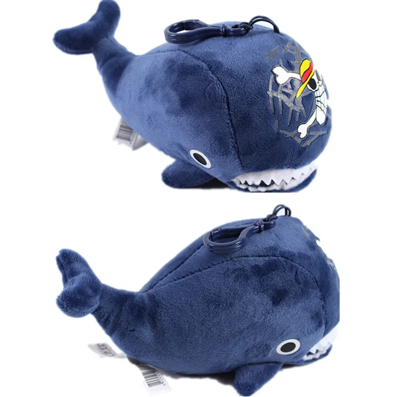 

Плюшевая кукла Луффи Кита раб Laboon из аниме, модный подарок, соломенная шляпа, пиратский знак, Кит, мягкая игрушка, кулон, брелок