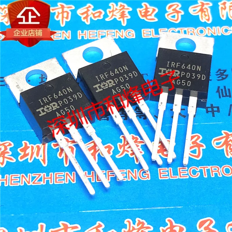 

5PCS-10PCS IRF640N TO-220 18A 200V MOSFET N New And Original On Stock