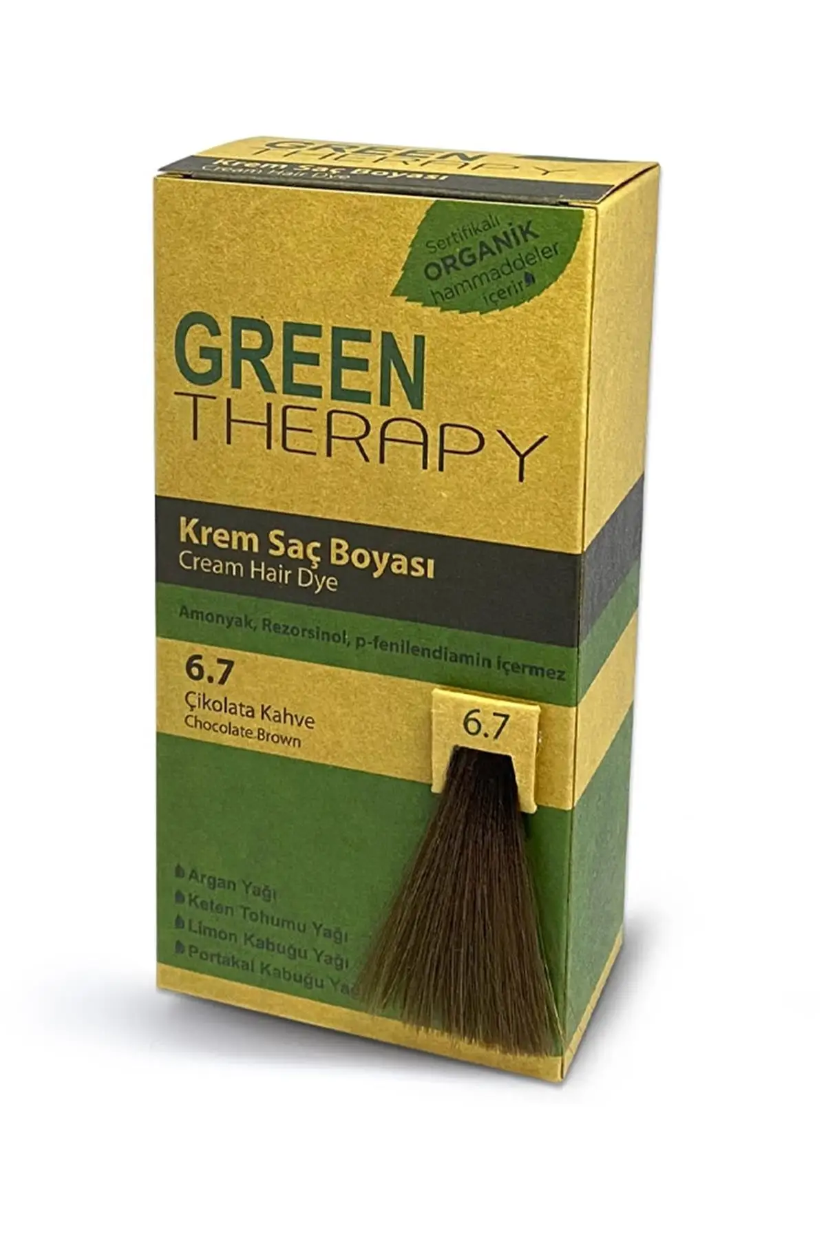 

Brand: Green Therapy Cream Hair Dye 6.7 Chocolate Coffee Category: Hair Dye