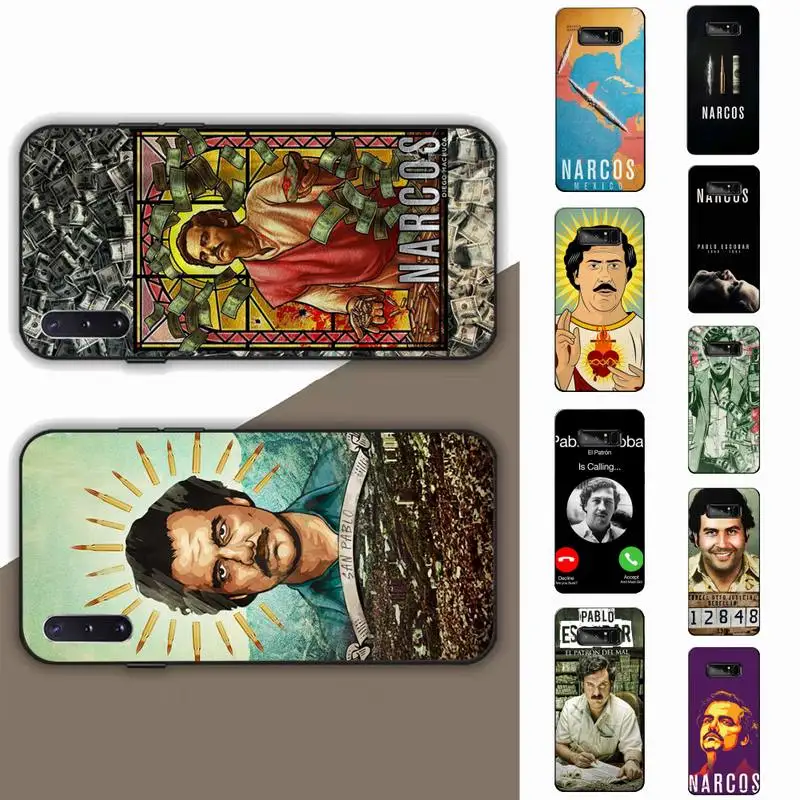 

Narcos TV Series Pablo Escobar Phone Case for Samsung Note 5 7 8 9 10 20 pro plus lite ultra A21 12 72