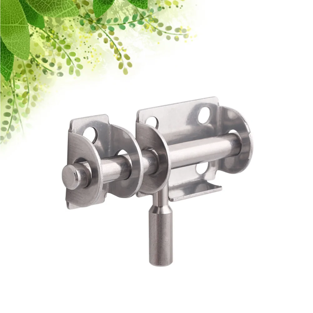 

Door Lock Sliding Slide Steel Stainless Bolts Cabinet Locks Anti Buckle Safety Surface Bolt Patiolatches Entry
