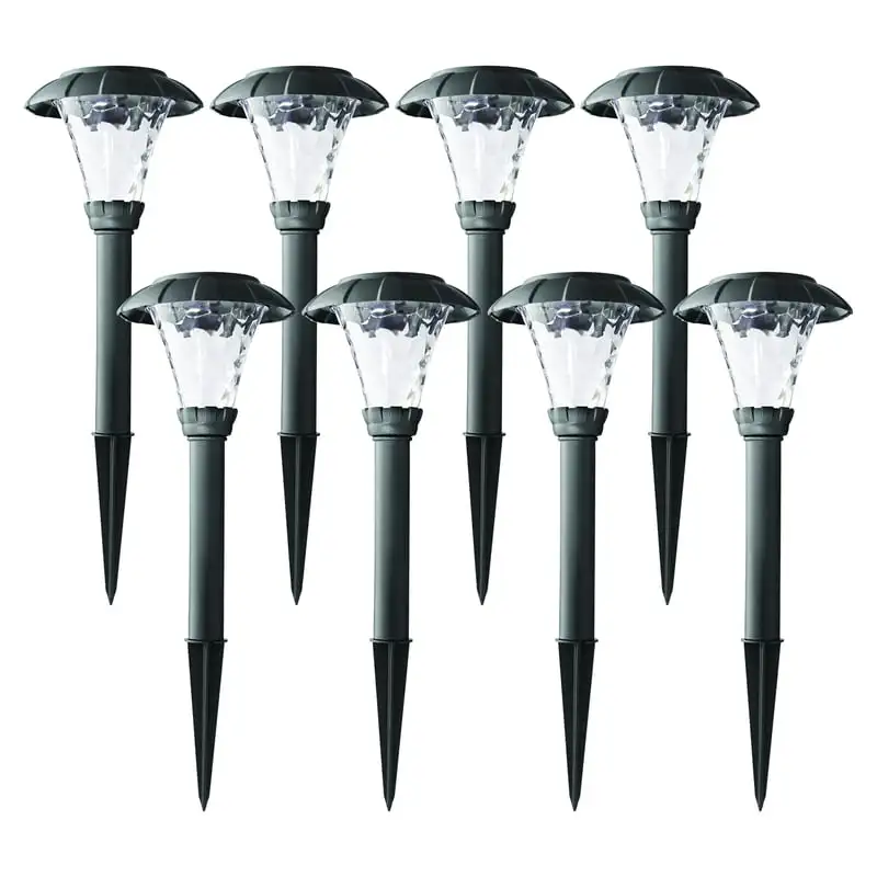 Powered Black Stanford LED Pathway Light, 10 Lumens, (8 Count) Led car sign Led backpack Light switch sticker Led name tag Led l