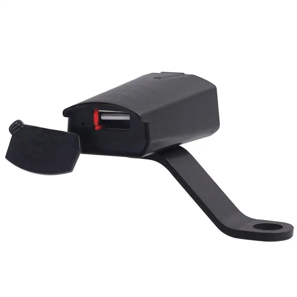 

12V CS-835A1 Motorcycle Handlebar Mount USB Phone Charger with Indicator Light