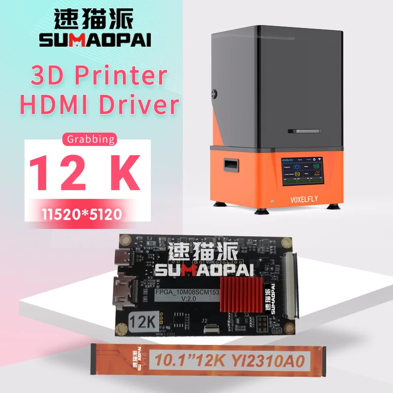 

3D-принтер 10,1 дюймов 12K Монохромный экран ювелирные изделия стоматологический экран ЖК HDMI драйвер