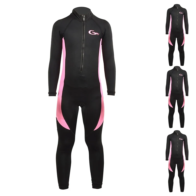 Детский слитный купальник Yon с длинными рукавами для серфинга и дайвинга теплый