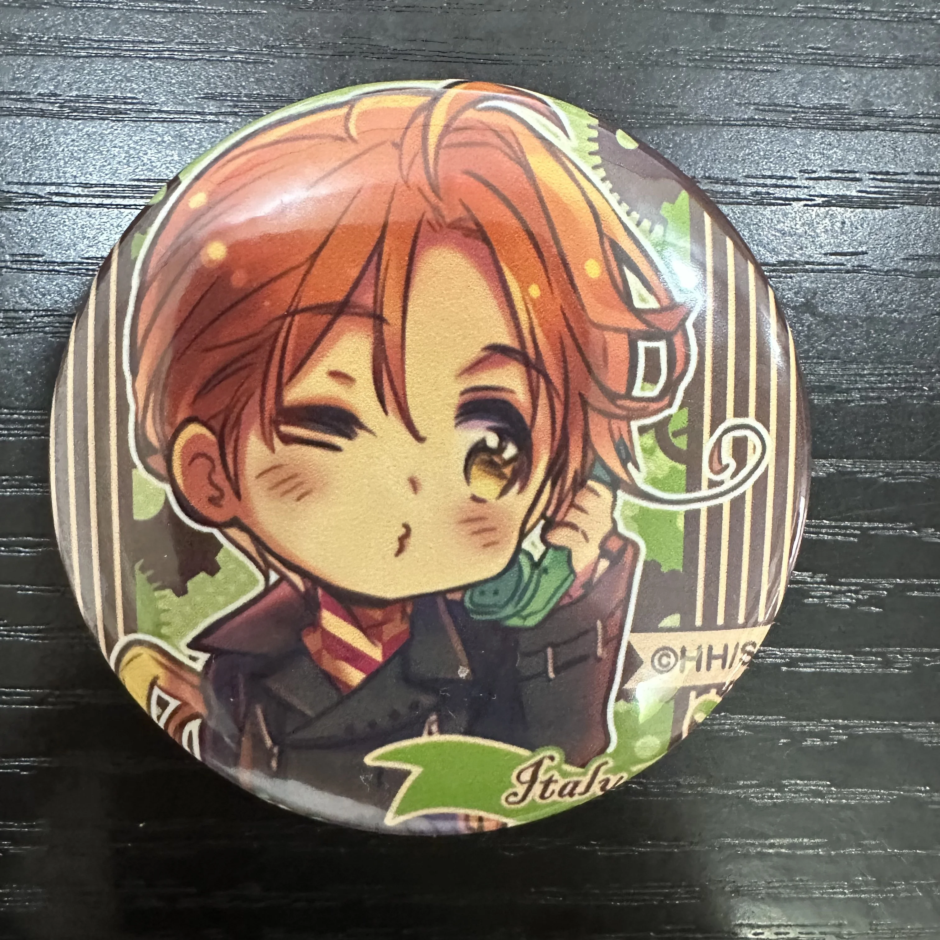 Аниме Hetalia: Axis Powers Фигурки Feliciano Vargas Toris Laurinaitis Косплей Kawaii Металлический значок