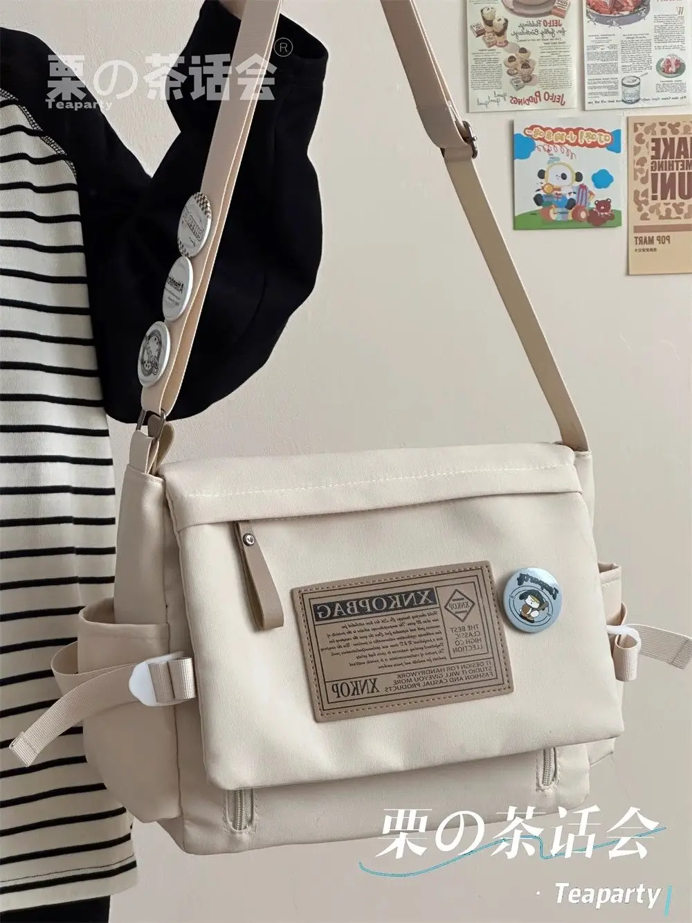 Вместительная кросс-боди сумка для мужчин и женщин универсальный рабочий наряд