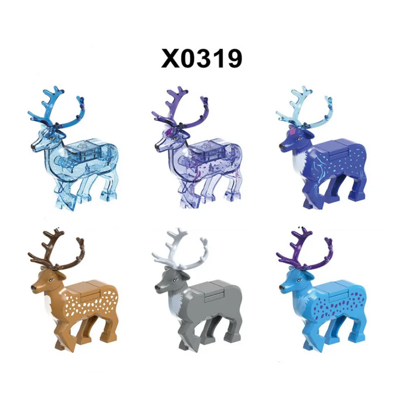 Одиночная продажа рыцарь войск небо олень овечка кабан мечта кристалл цвет