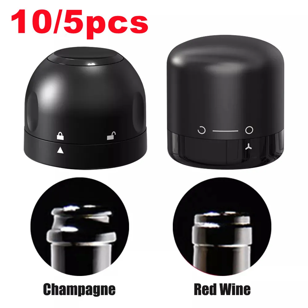 

10/5 шт., силиконовые герметичные крышки для бутылок вина