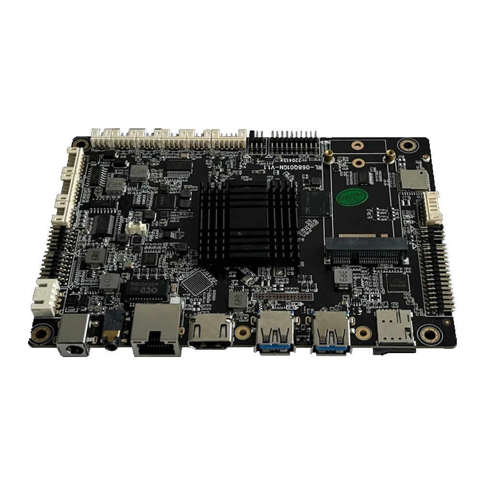 Фото RL-068Q01GN ARM Cortex A55, 4-ядерный Rockchip RK3568, макетная плата с открытым корнем, поддержка Android 12, многоэкранный дисплей №4