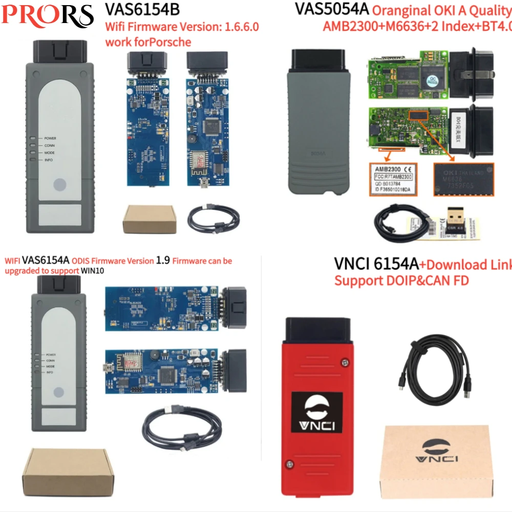 Новый OKI 5054A 7.2.1 Keygen Bluetooth AMB2300 5054 полный чип Поддержка UDS WIFI автомобиль и VAS6154A/B и VNCI6154A диагностический инструмент