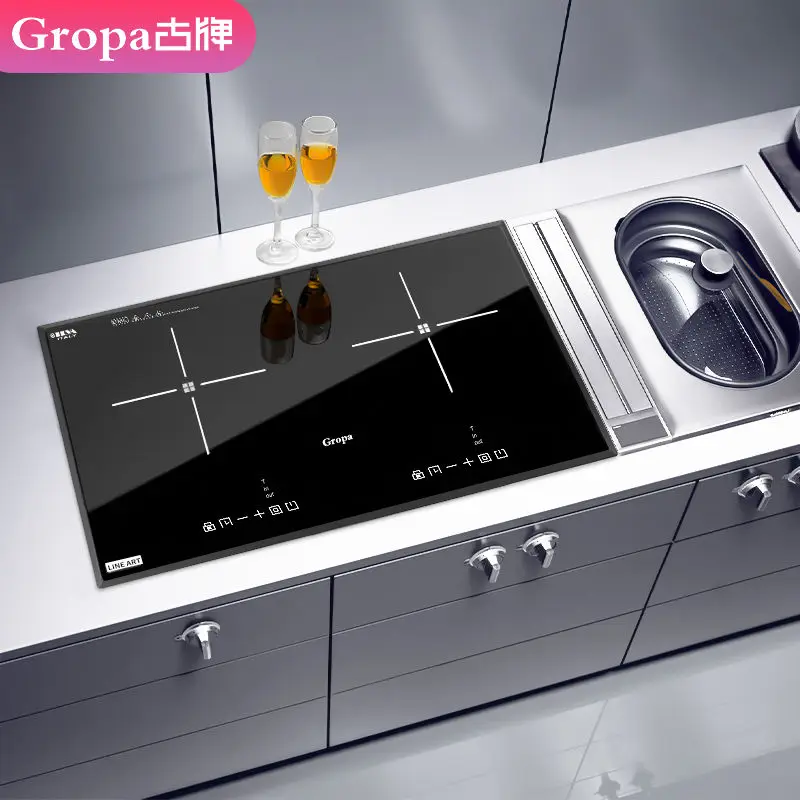 Electric Stove for Kitchen Hob Ceramic Cooktop Induction Built-in Cooking Panel Stoves Surface Household Electrical Appliances