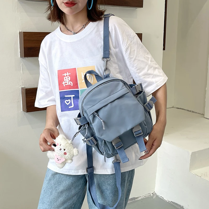 Ladies Shoulder Bag for Girls Multifunctional Small Backpack Ladies Travel School Backpack Fashion Kawaii Mini Backpack