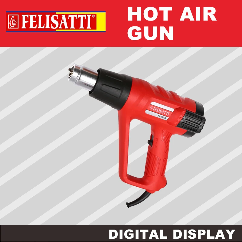 Felisatti Hot Air Gun 220V 2000W Electric Heater Heat Gun Variable Temperature Adjustable Advanced Power Tools
