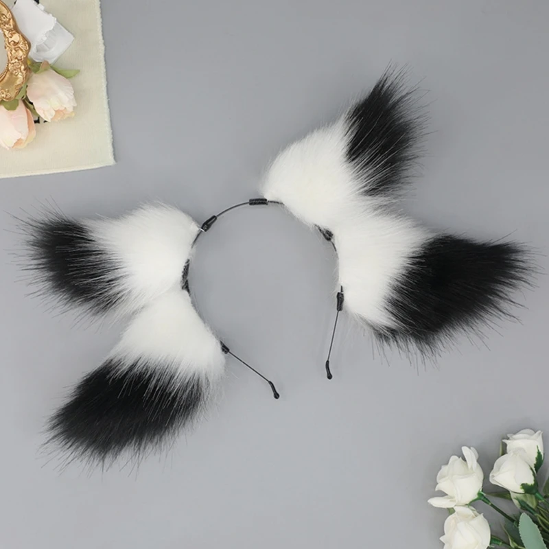 

New style Furry Anime Hair Hoop Animal Costume Hairband Teens Girl Cute Animation Headband