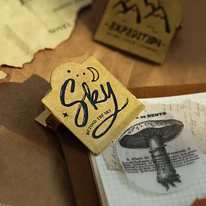 Латунный зажим от производителя для путешествий ноутбука металлический купюр