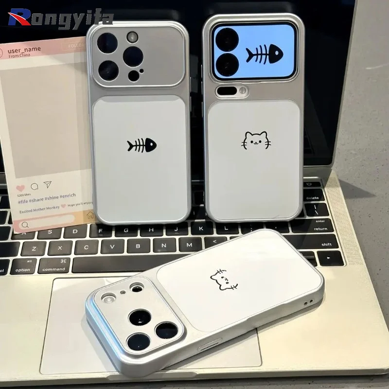 Фото Серебряный чехол для телефона Vivo Y31D Y39 Y38 Y37 Y36 Y35 Y33S Y33T Y31 Y30i Y55S Y53S Y51 Pro Y51A Y51S, милый матовый мягкий чехол №1