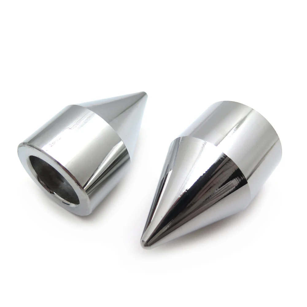 

Cone Left Right Handle Bar Ends for Suzuki GSXR1000 01-05 /GSXR750 96-06 Chrome Aftermarket Free Shipping Motorcycle Parts