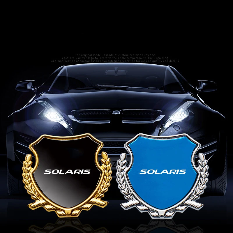 

Внешние Декоративные наклейки для Hyundai solaris с логотипом