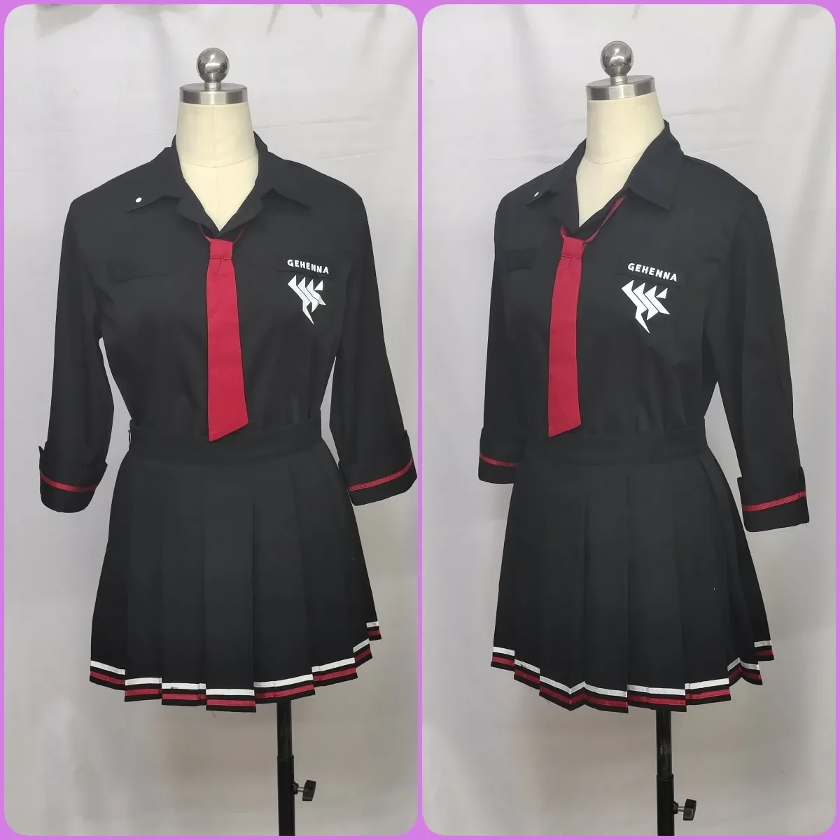 Игра Синий Архив Хатами Эрика Косплей Костюм Официантки Вечерняя Одежда