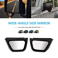 car rearview mirror view auxiliary blind spot mirror wide angle side rear mirrors for suzuki jimny jb64 jb74 2018 car accessory