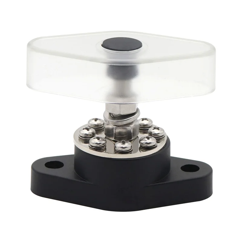 Car Bus for BUSBar180A High Current RV Boat Accessories Round Terminal Row Black