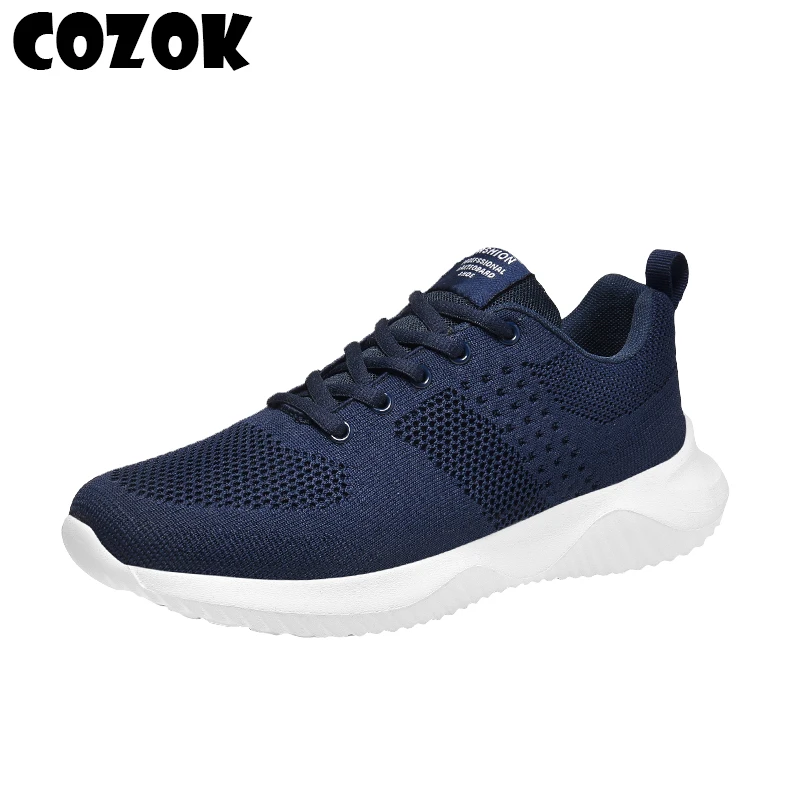 

2022 Comfy Sneakers Running Shoes Mesh Man Sports Shoes Breathable Sneakers For Men Spring Summer Men Casual Shoes Big Size 48