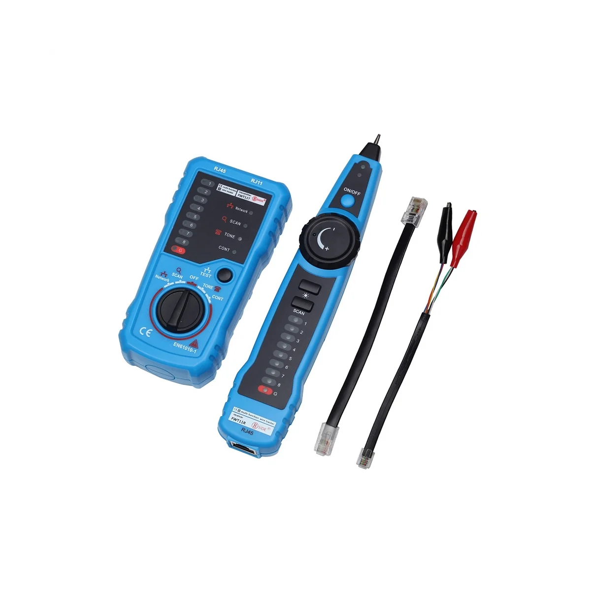 Тестер BSIDE FWT11 RJ11 RJ45 Cat5 Cat6 детектор телефонных проводов тестер сетевого кабеля
