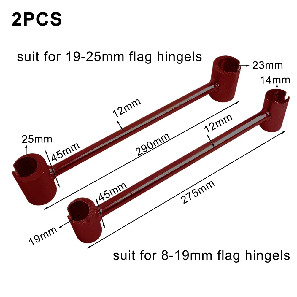 Ключ для регулировки дверных петель петли гибки ремонт зазоров с флагом 8-25 мм