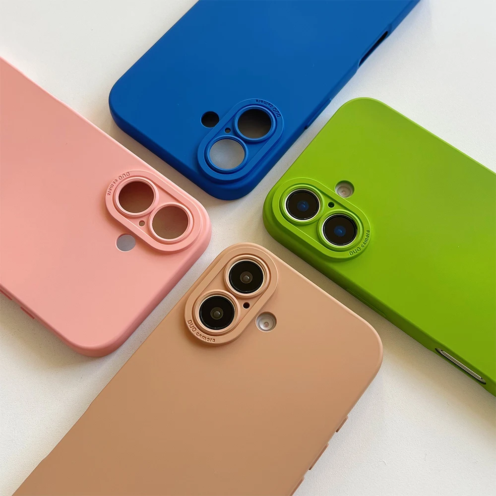 Жидкий силиконовый чехол Desert Titanium с тонким отверстием для iPhone 16 15 14 13 12 11 Pro Max Plus Mini