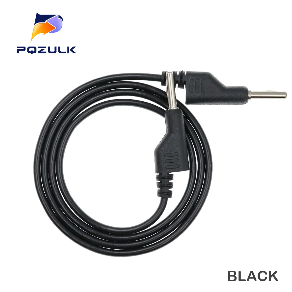 

PQZULK 5 шт. Силиконовый кабель 4 мм вилка типа «банан» 1 м