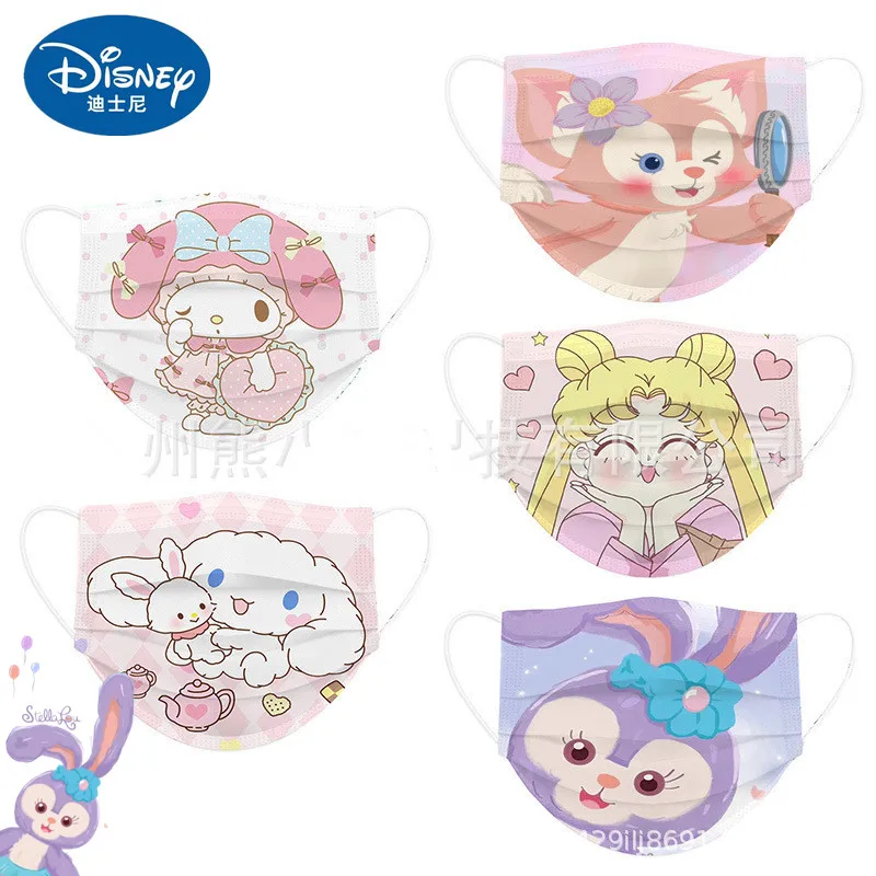 

Одноразовые маски для взрослых и детей, 3 слоя