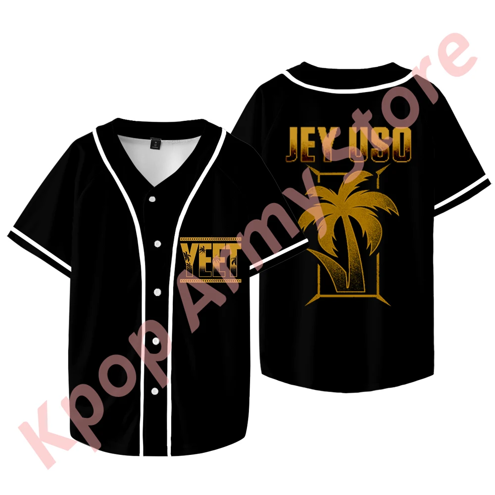 Jey Uso Golden Yeet Merch Бейсбольная куртка Футболка Летние женские и мужские модные