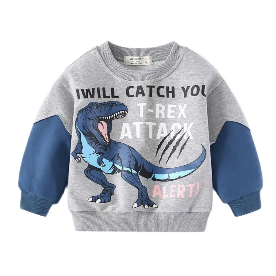 

Детские Мультяшные толстовки для мальчиков и девочек, детские свитшоты, кофты, толстовки, одежда на весну и осень, свитшот для малышей, наряд...