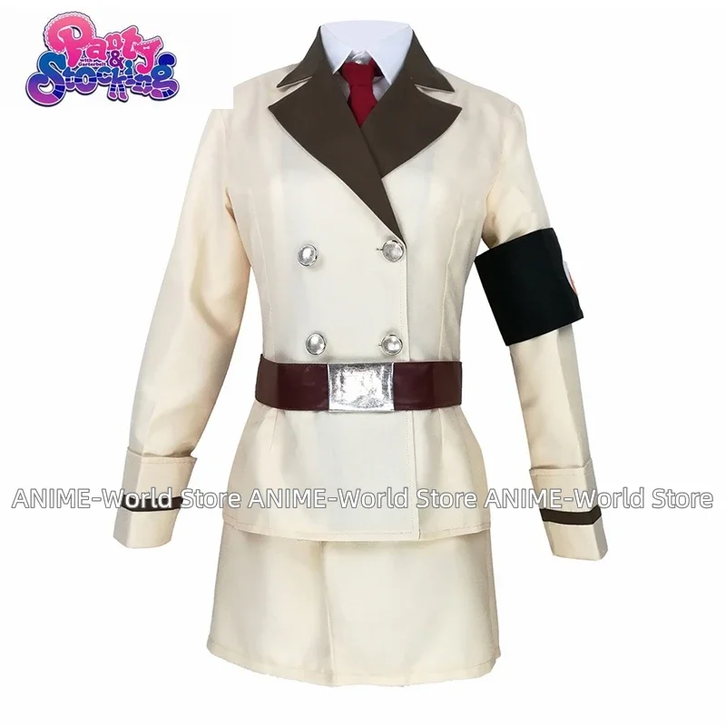 Женский костюм-униформа для косплея костюм на Хэллоуин девочек парик любого