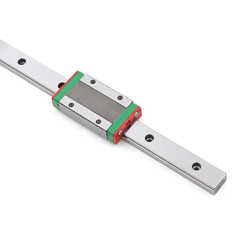 Миниатюрная линейная направляющая MGN9 MGN12 MGN15 MGN7 2 шт. MGN + 4 каретки 400 500 550 600 мм ЧПУ