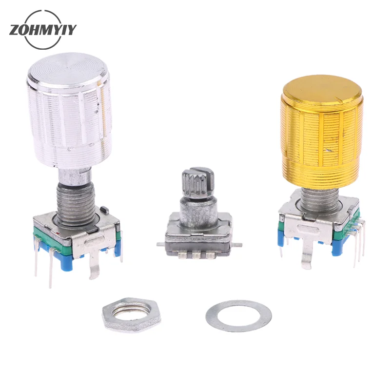 5 шт./партия 20 позиций поворотный кодировщик на 360 градусов кнопка EC11 W 5-контактная