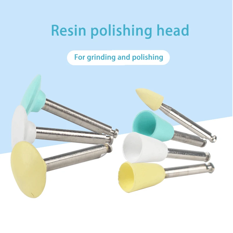 

MICRODONT Dental Grinding and Polishing Disc-shaped Cupped Tip White Green Yellow Slow Machine Resin Polishing Head Dental Tools