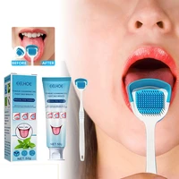 tongue cleaner gel with brush tongue cleaner oral care remove oral odor fresh breath