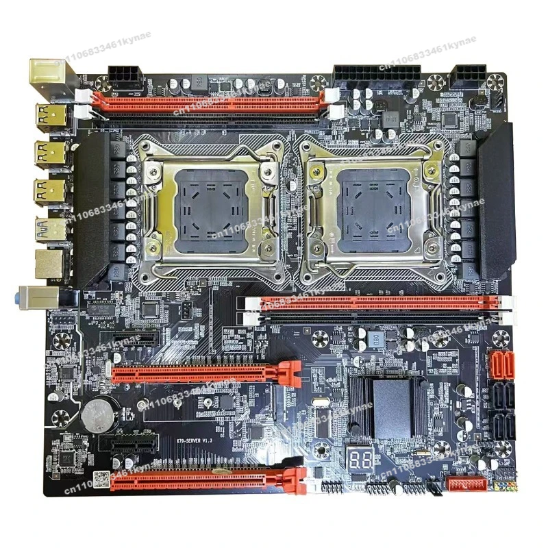 Фото Подходит для новой двойной основной платы X79 DDR3, память 2011, контактный DNF, поддержка E5 2680v2 №1