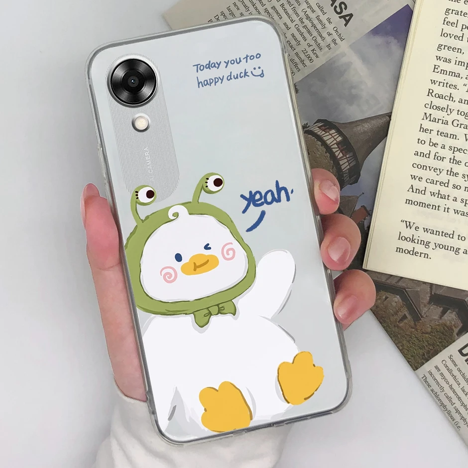 Ультратонкая задняя крышка для телефона Oppo A17k 4G