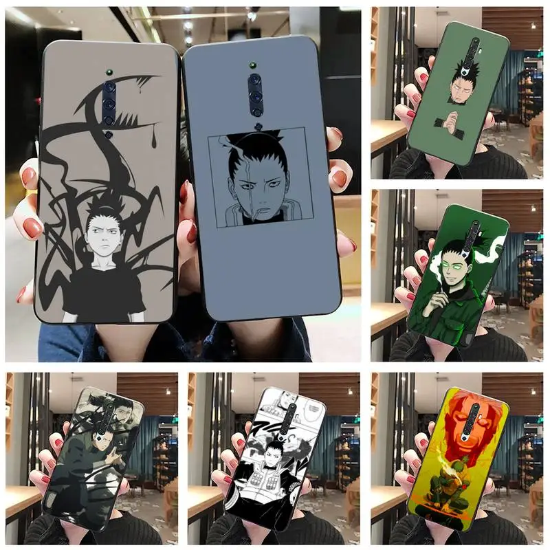 

Naruto Shikamaru Phone Case For Oppo A5 A9 2020 Reno2 z Renoace 3pro A73S A71 F11