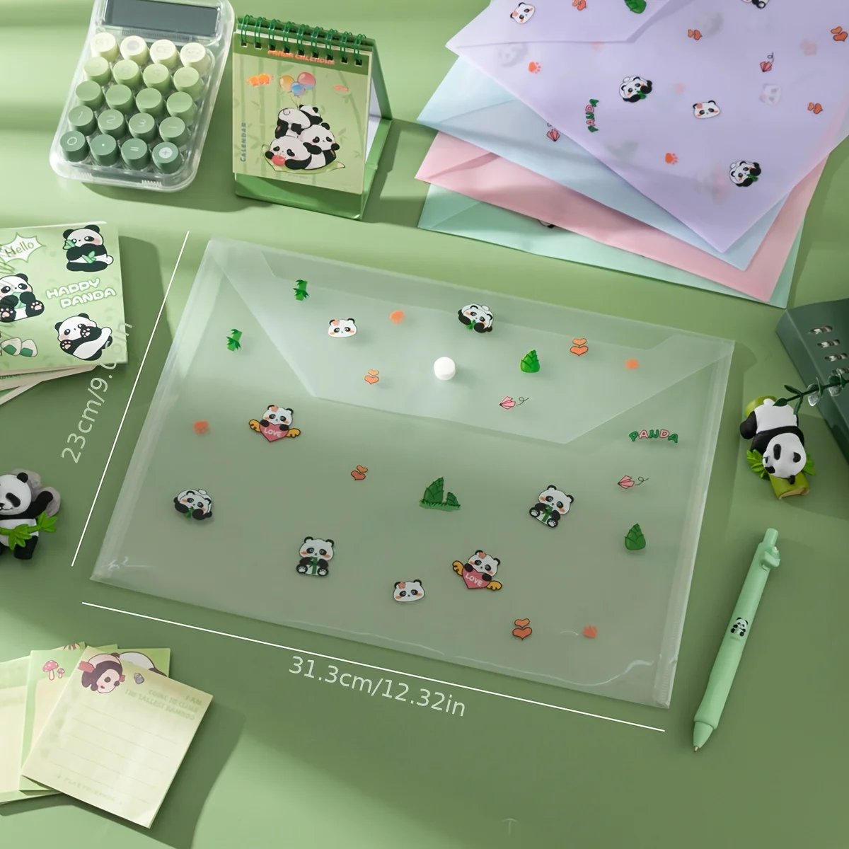 Сумка для файлов с кнопками прозрачный пластиковый органайзер документов