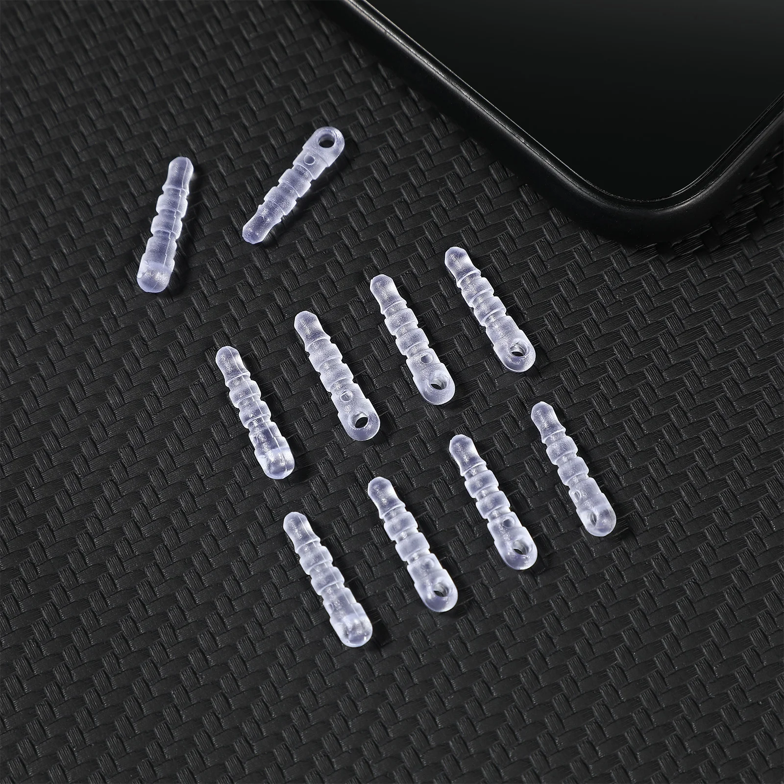 100 шт. DIY штекер для наушников пылезащитный разъем Шарм колпачки аксессуары