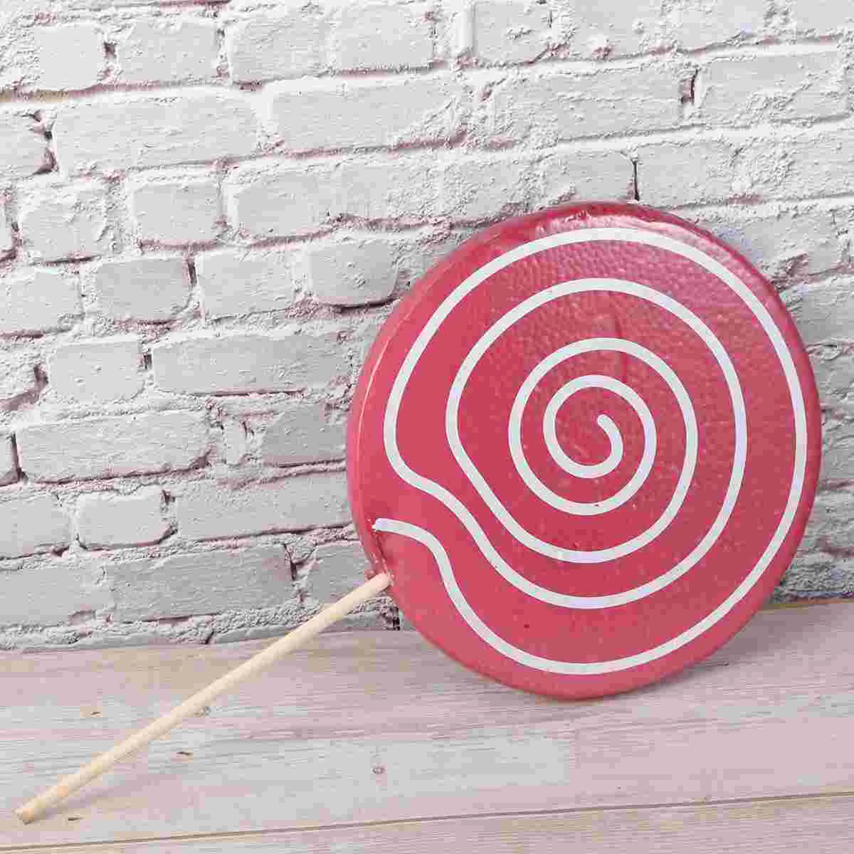 

Lollipop Candy Props Christmas Fake Ornaments Photo Prop Kids Decorations Photography Simulation Lollipops Decoration Photot