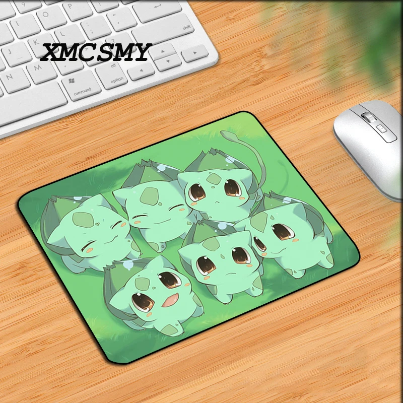 Маленький коврик для мыши Pokemon недорогой милый Настольный ПК Аниме Коврик