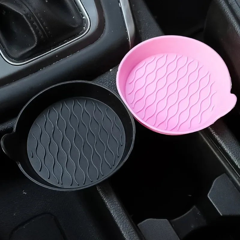 2 шт. универсальные силиконовые подставки под стаканы автомобиля