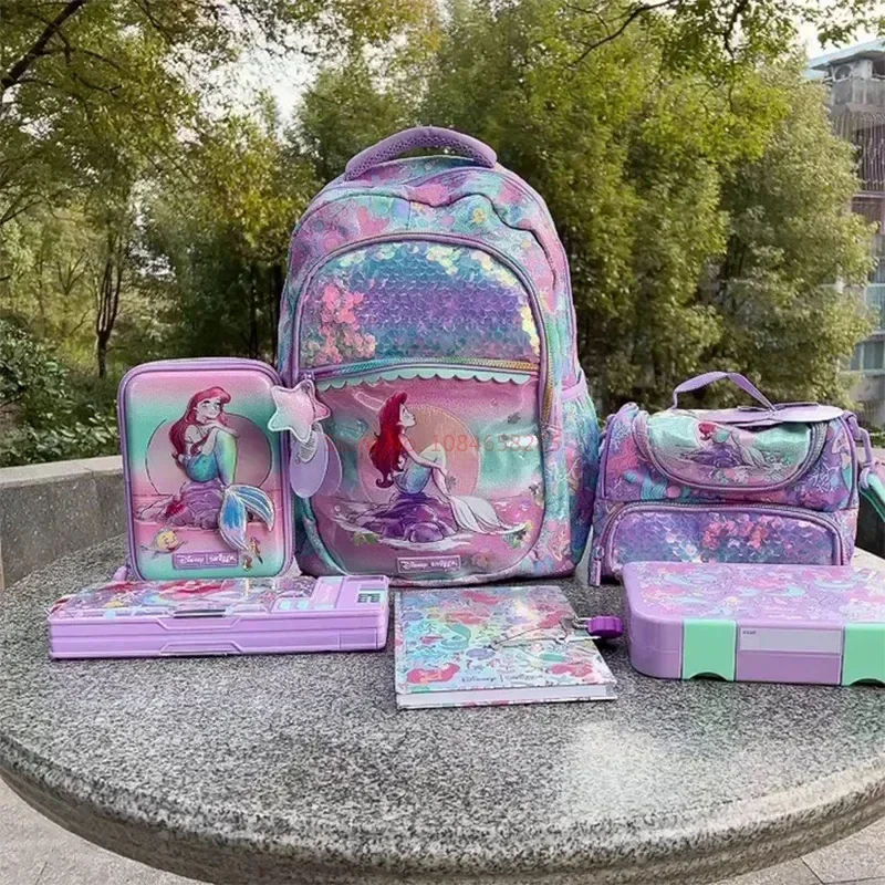 Школьная сумка Disney Australia Smiggle в виде русалки Детские канцелярские принадлежности