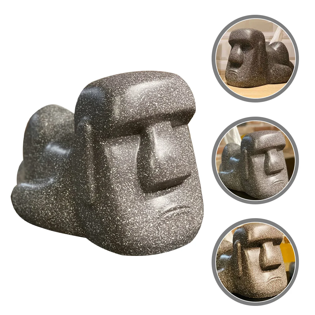 

Creative Moai Tissue Box Holder Novelty Napkin Holder Tissue Box Holder for Car Home Case