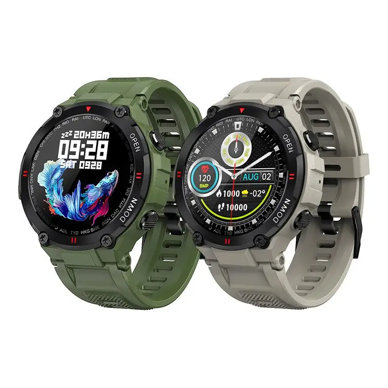 

SmartWatche Men Bluetooth Fitness Tracker Sports Watch Call Wireless Charge NFC Heart Rate Monitor Blood Pressure Smart Bracelet